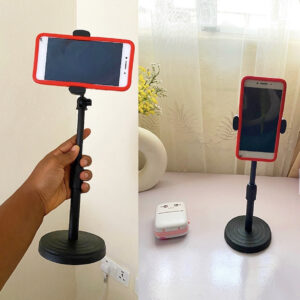 Desktop phone holder