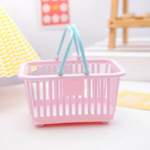 Mini basket (random colour- white, pink, purple,blue)