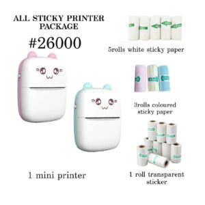 All sticky printer package