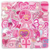 Barbie themed stickers (pack of 50pcs)