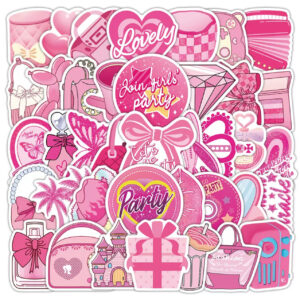 Barbie themed stickers (pack of 50pcs)